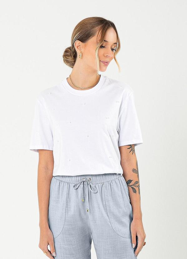 Cativa - Blusa em Algodão Branco