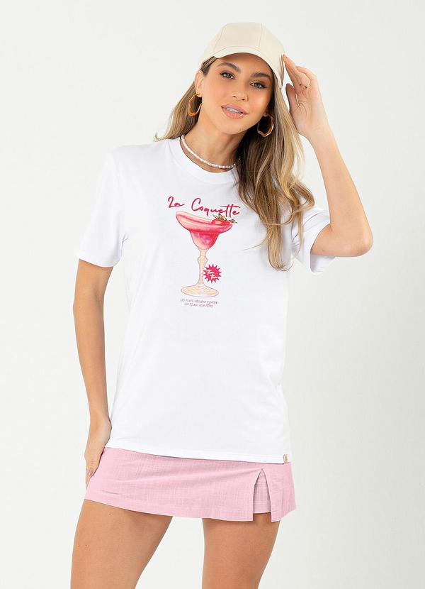 Cativa - Blusa em Algodão Branco