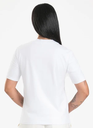 Cativa - Blusa em Algodão Branco - CATIVA