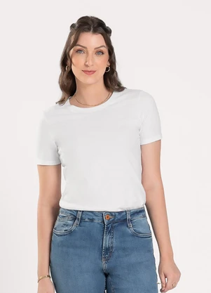 Cativa - Blusa em Algodão Branco - CATIVA