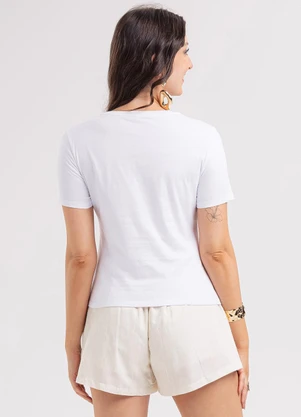 Habana - Blusa em Algodão  Branco  - HABANA