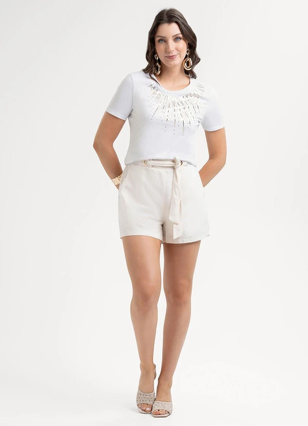 Habana - Blusa em Algodão Branco 4