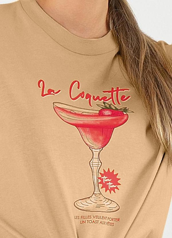 Cativa - Blusa em Algodão Caramelo 3