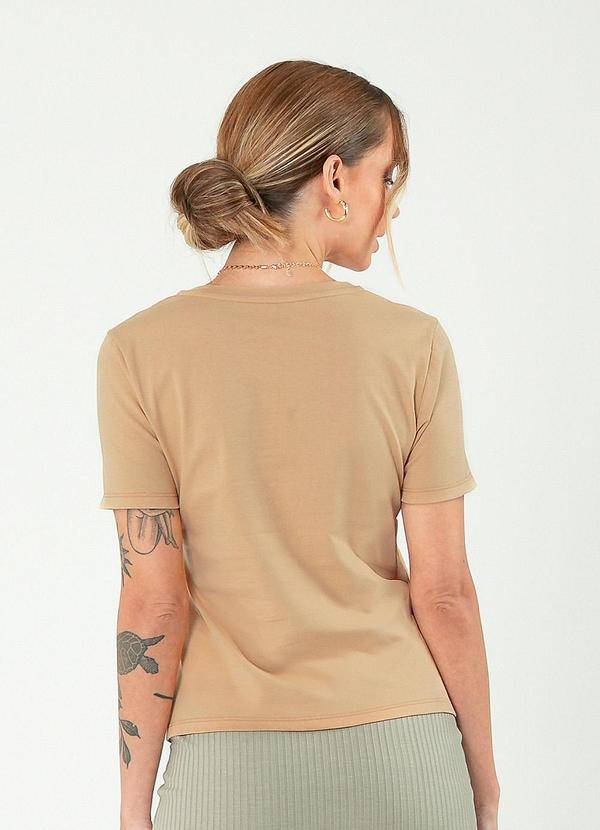 Cativa - Blusa em Algodão Caramelo 2