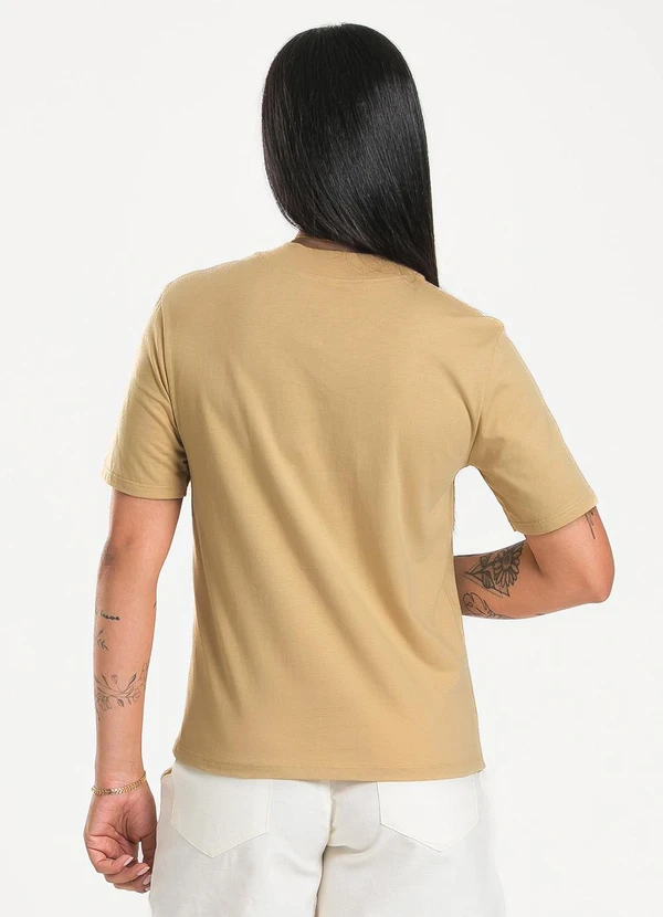 Cativa - Blusa em Algodão Caramelo 2