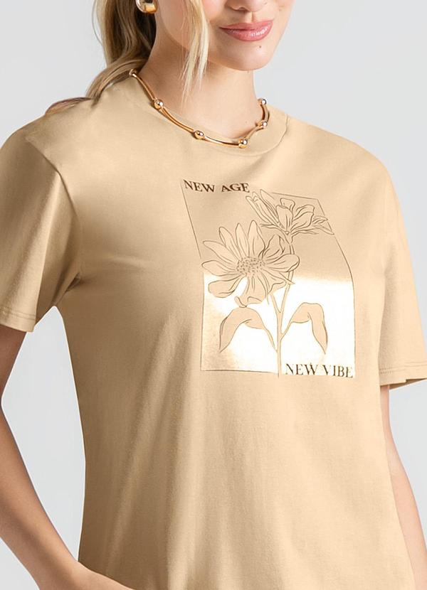 Cativa - Blusa em Algodão Caramelo 3