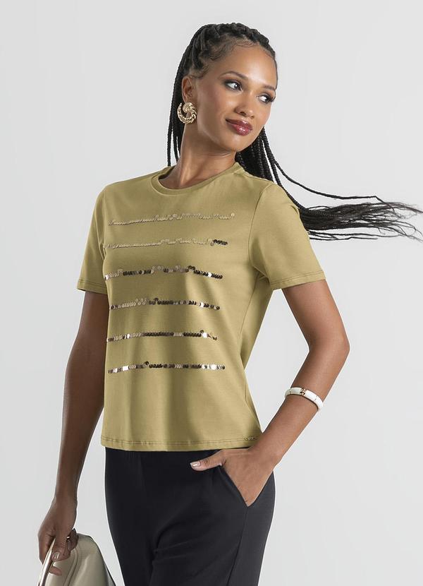 Cativa - Blusa em Algodão Caramelo