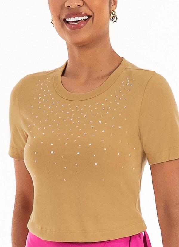 Habana - Blusa em Algodão Caramelo 3