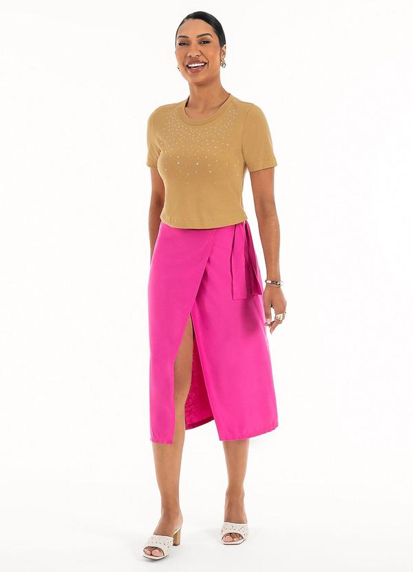 Habana - Blusa em Algodão Caramelo 4