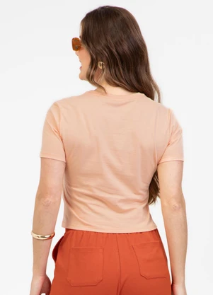 Habana - Blusa em Algodão Laranja - HABANA