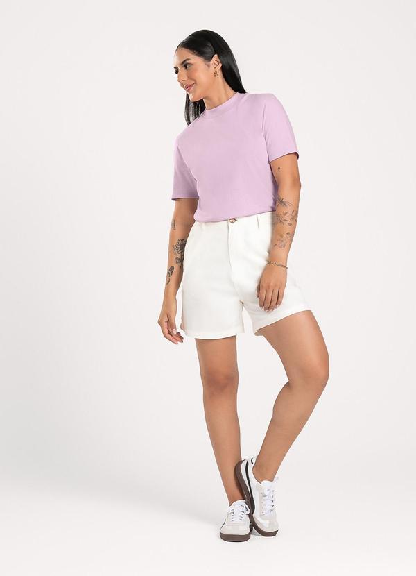 Cativa - Blusa em Algodão Lilás 3