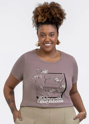 Habana - Blusa em Algodão Lilás - HABANA