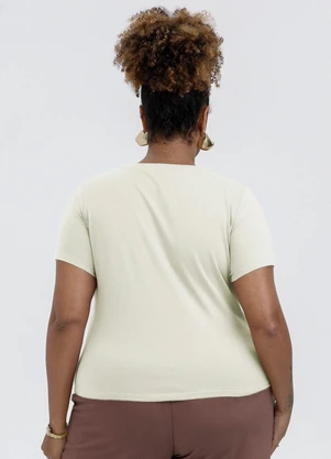 Habana - Blusa em Algodão Off White - HABANA