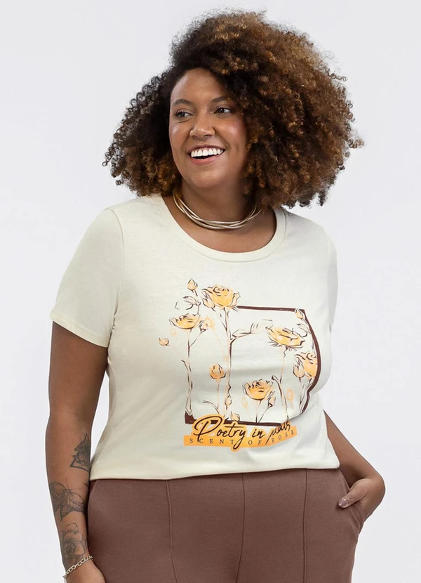 Habana - Blusa em Algodão Off White