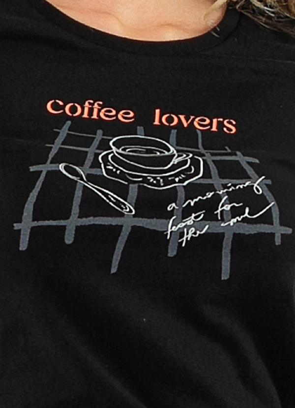 Cativa - Blusa em Algodão Preto 3