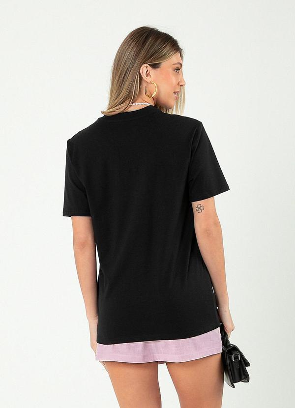 Cativa - Blusa em Algodão Preto 2