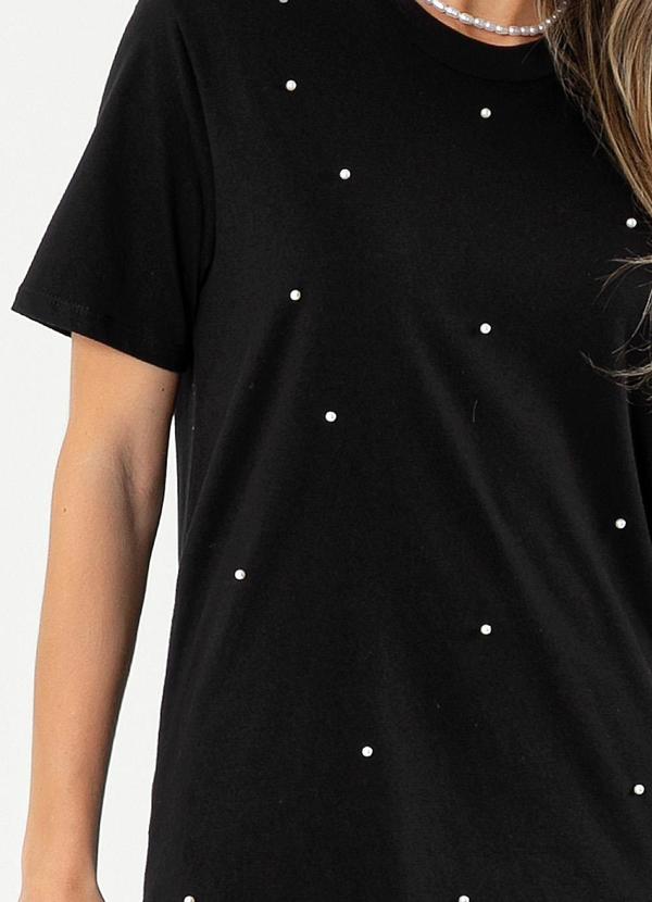 Cativa - Blusa em Algodão Preto 3