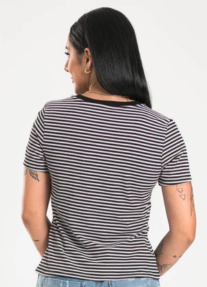Cativa - Blusa em Algodão Preto - CATIVA