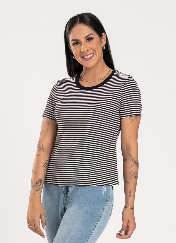 Cativa - Blusa em Algodão Preto