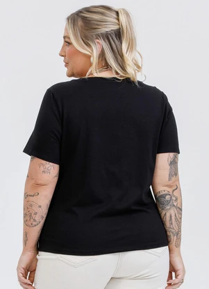 Habana - Blusa em Algodão Preto - HABANA