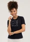 Cativa - Blusa em Algodão Preto - variação: Preto