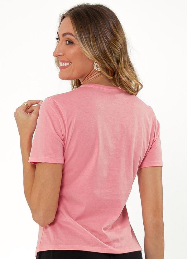 Cativa - Blusa em Algodão Rosa Claro 2