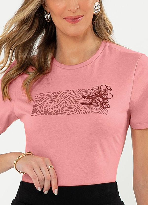 Cativa - Blusa em Algodão Rosa Claro 3