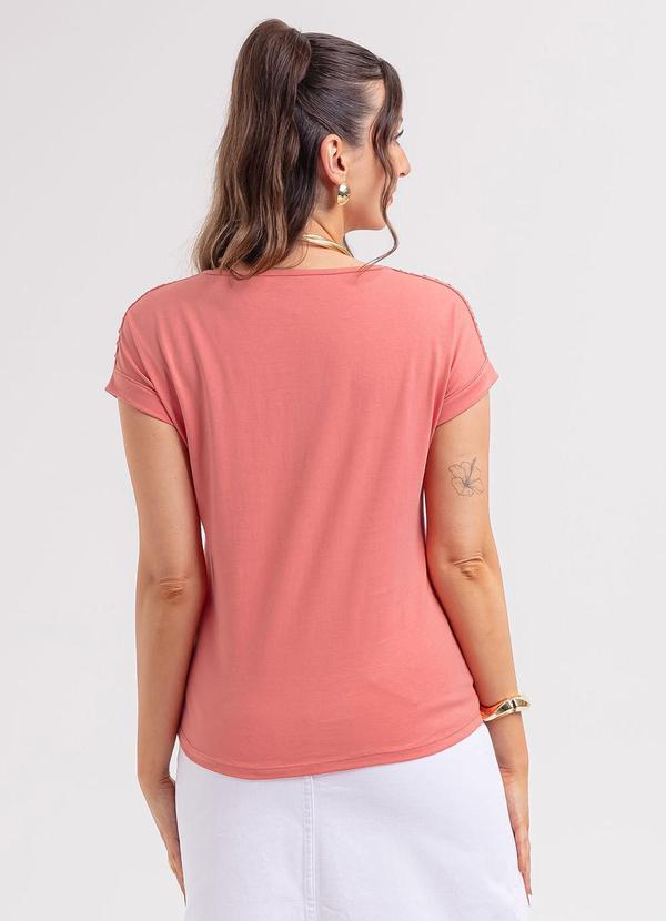 Habana - Blusa em Algodão Rosa 2