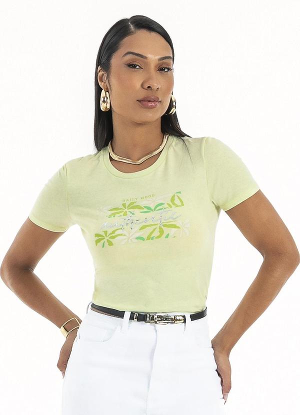 Habana - Blusa em Algodão Verde Claro