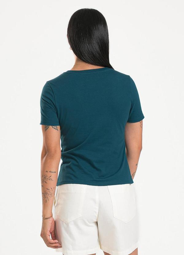 Cativa - Blusa em Algodão Verde Escuro 2