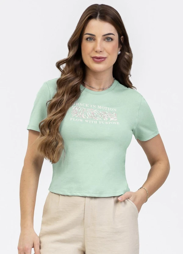 Habana - Blusa em Algodão Verde