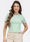 Habana - Blusa em Algodão Laranja - variação: Verde