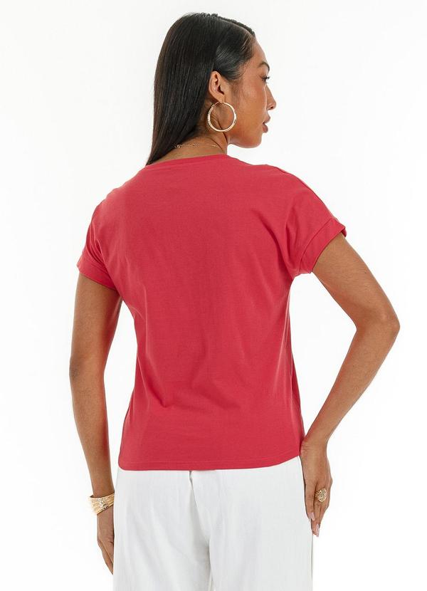 Habana - Blusa em Algodão Vermelho 2