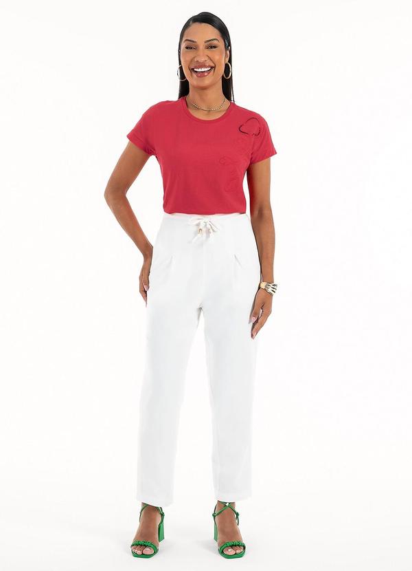 Habana - Blusa em Algodão Vermelho 4