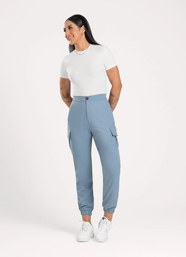 Cativa - Blusa em Canelado Branco 3