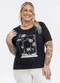 Habana - Blusa em Canelado Preto - variação: Preto