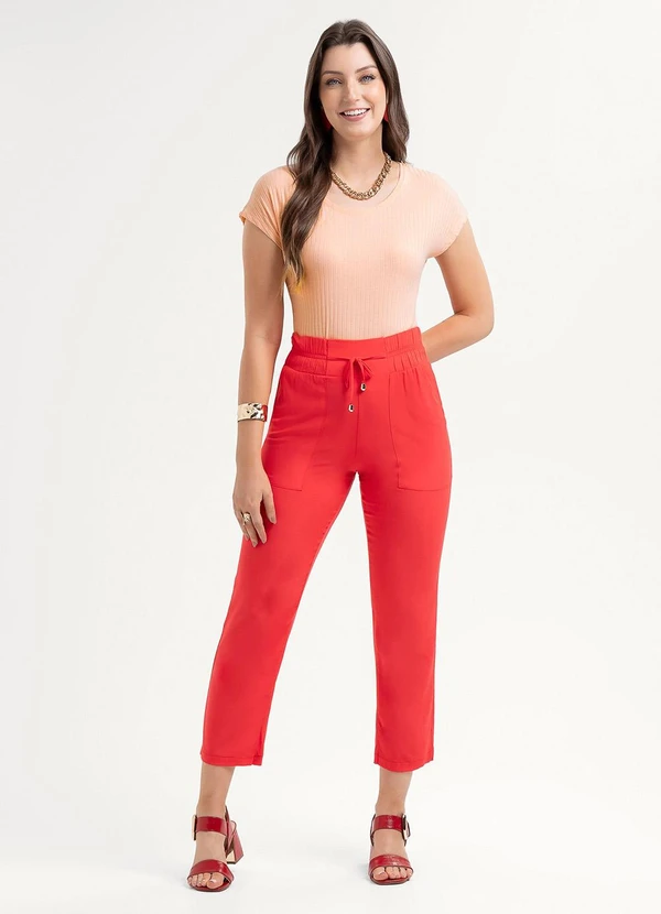 Habana - Blusa em Canelado Rosa 3