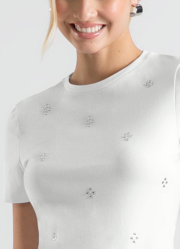 Cativa - Blusa em Cotton Branco 3