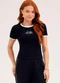 Cativa You - Blusa em Cotton  Marrom - variação: Preto