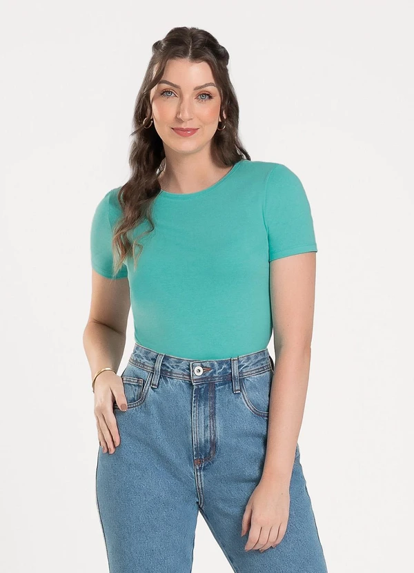 Cativa - Blusa em Cotton Verde 