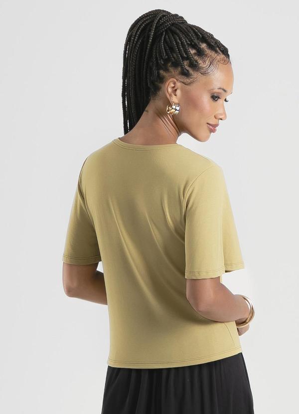 Cativa - Blusa em Crepe Caramelo 2