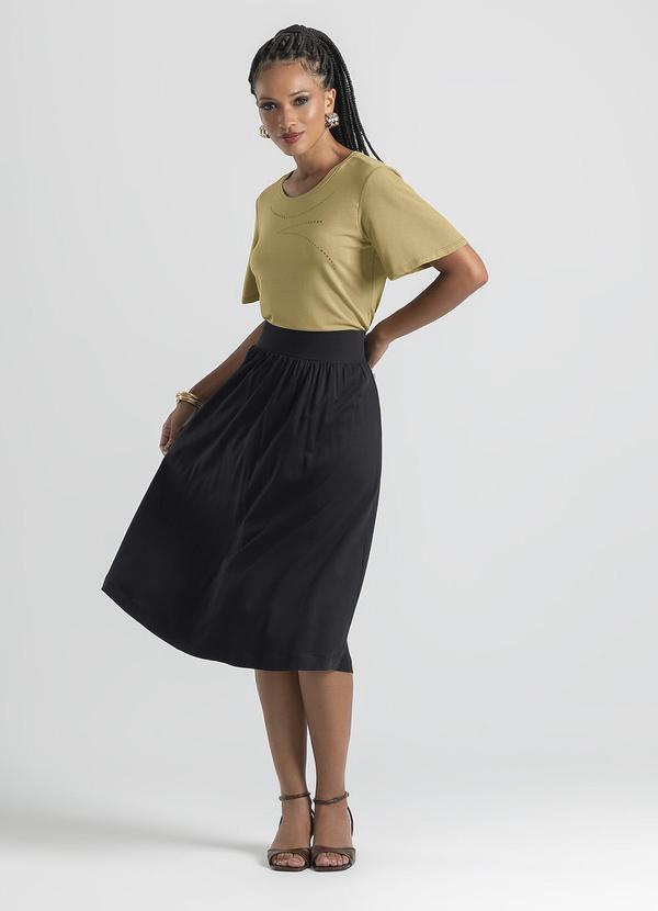 Cativa - Blusa em Crepe Caramelo 3