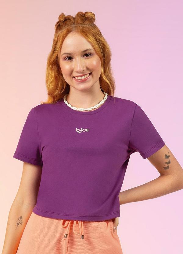 Bjoe - Blusa em Malha Comfort Juvenil Rosa