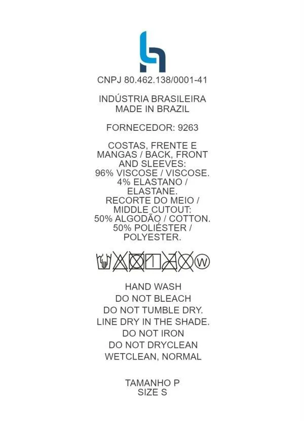 Quintess - Blusa em Malha de Viscose Listras Preta 10