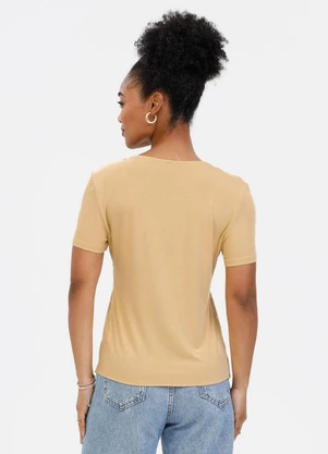 Habana - Blusa em Misturinha Amarelo  - HABANA