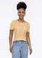 Habana - Blusa em Misturinha Amarelo  - variação: Amarelo