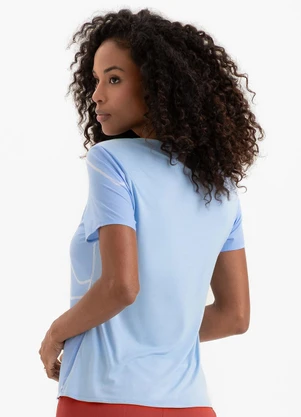 Cativa - Blusa em Misturinha Azul Claro - CATIVA
