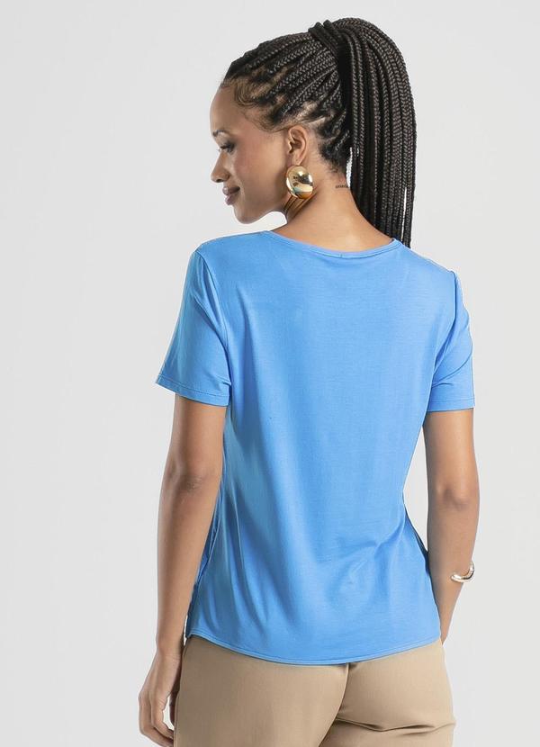 Cativa - Blusa em Misturinha Azul 2