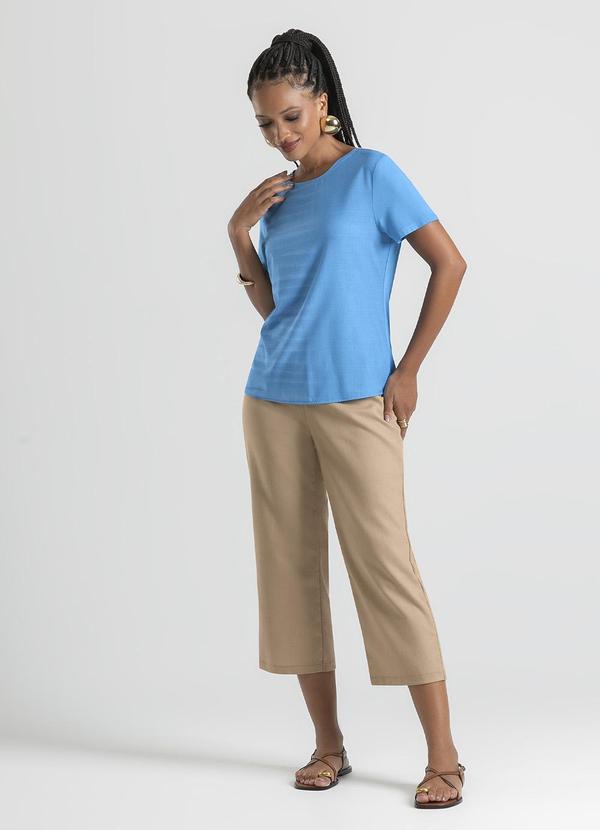 Cativa - Blusa em Misturinha Azul 3