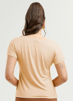 Habana - Blusa em Misturinha Bege - HABANA